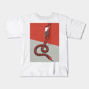 Snake Ladder Kids T-Shirt